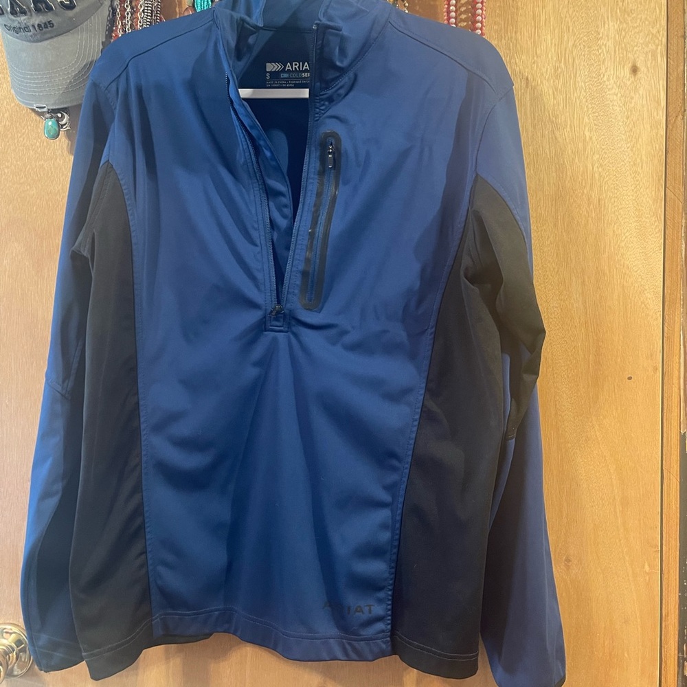 Ariat Navy and Black Performance Pullover